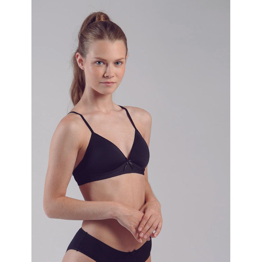 Plain pink girl's bra