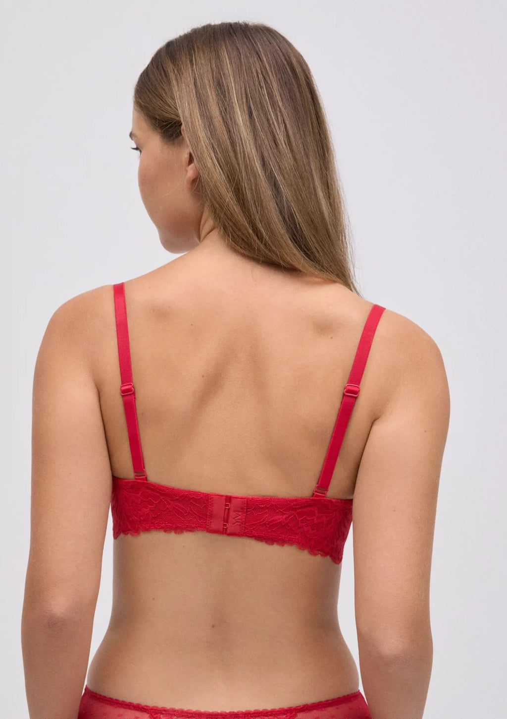 Sutiã com aro copas B vermelho Natal