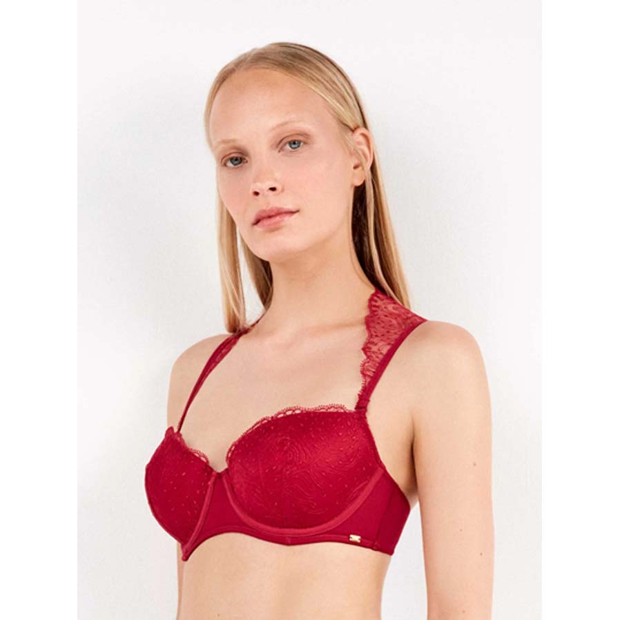 Sutiã Copas C cor Cereja